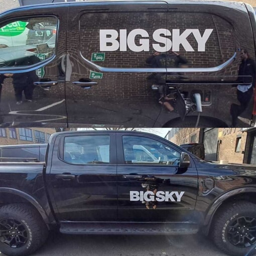 An image of the van and truck vehicle graphics.